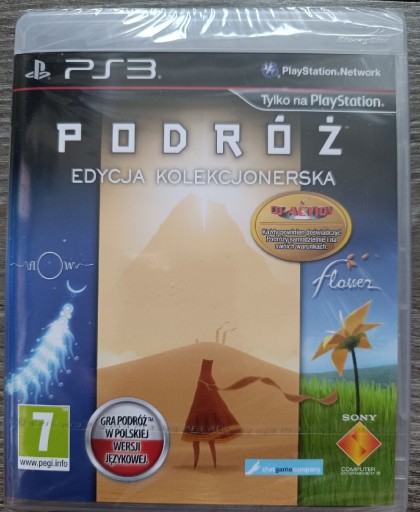 Zdjęcie oferty: Journey Podróż Edycja Kolekcjonerska PS3 PL Nowa