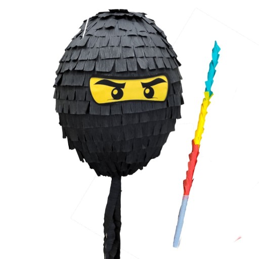 Zdjęcie oferty: Zestaw LEGO Ninjago czarny 30cm + KIJ + GRATIS