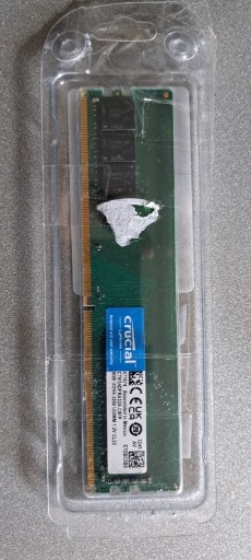 Zdjęcie oferty: Pamięć RAM DDR4 Crucial 8GB 3200MHz