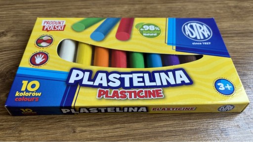 Zdjęcie oferty: Plastelina 10 kolorów ASTRA