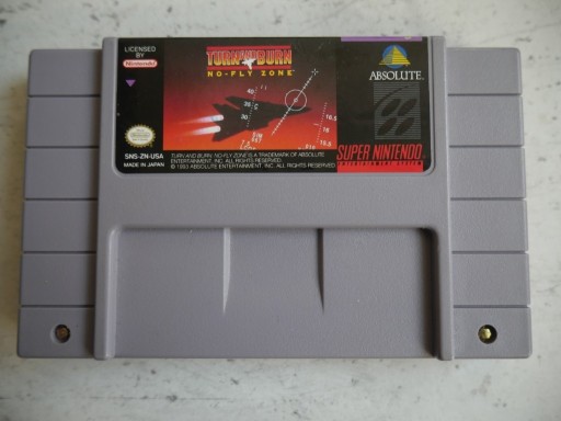 Zdjęcie oferty: snes nintendo turn and burn ntsc