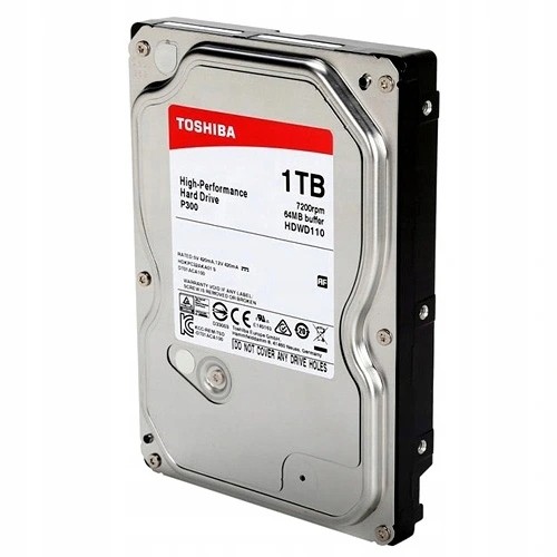 Zdjęcie oferty: Dysk twardy Toshiba HDD 1TB SATA III 3,5"