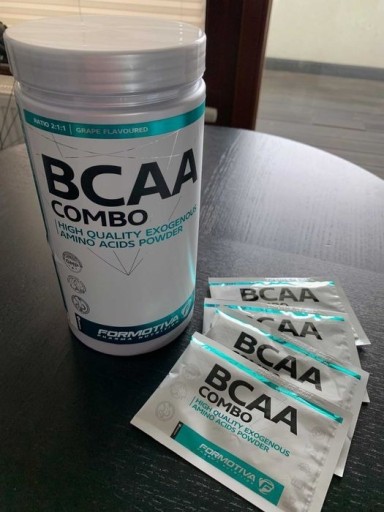 Zdjęcie oferty: Formotiva BCAA COMBO 500g + 40g Grape