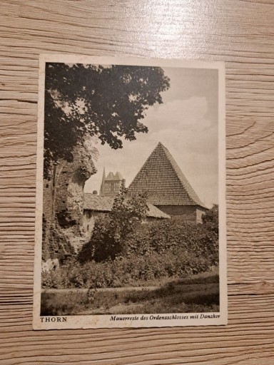 Zdjęcie oferty: THORN-Toruń - Pocztówka - Mury obronne-1.07.1943