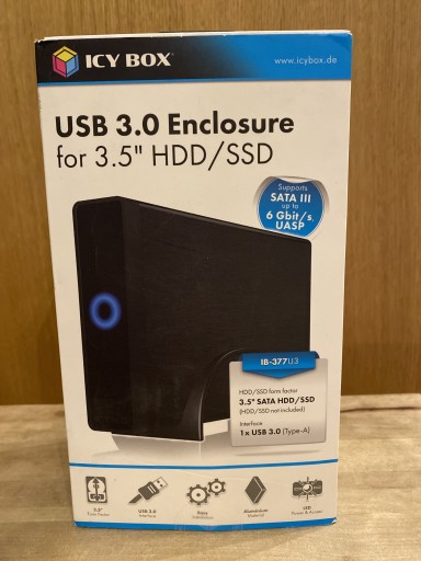 Zdjęcie oferty: Obudowa dysk twardyUSB3.0Enclosure for 3,5”HDD/SSD