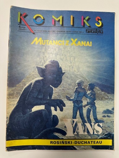 Zdjęcie oferty: Komiks - YANS Mutanci z Xanai 4/5/88