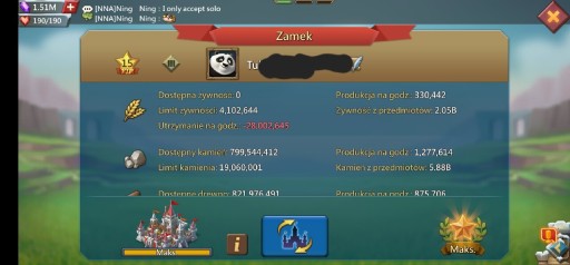 Zdjęcie oferty: Konto lords mobile