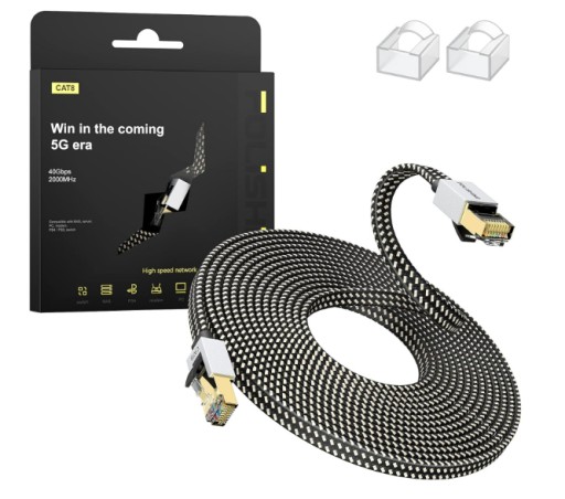 Zdjęcie oferty: Kabel Ethernet Cat8 8M Folishine