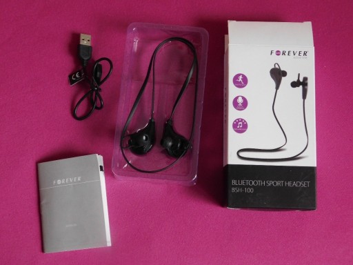 Zdjęcie oferty: Sportowe słuchawki Bluetooth Forever BSH-100
