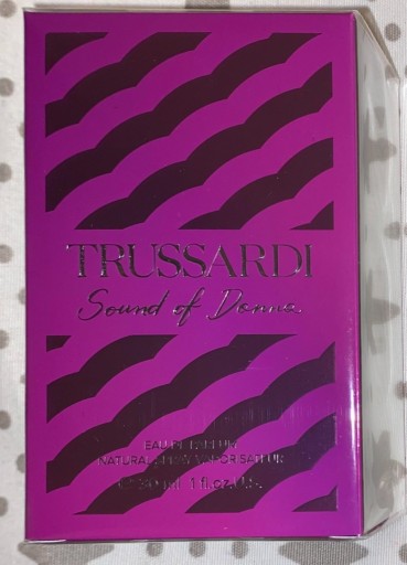 Zdjęcie oferty: Perfumy Trussardi Sound Of Donna EDP dla kobiet 30