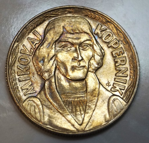 Zdjęcie oferty: 10 zł 1969- Kopernik mały - menniczy