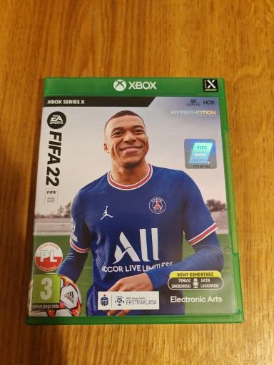 Zdjęcie oferty: FIFA 22 Gra na Xbox Series X PŁYTA BLU-RAY