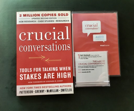 Zdjęcie oferty: Crucial conversations, książka + 6 cd i gratis