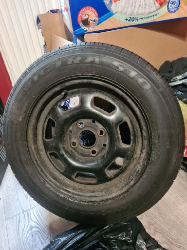 Zdjęcie oferty: Koło stal victora 510 185/65 r14 86h 5mm bieżnika