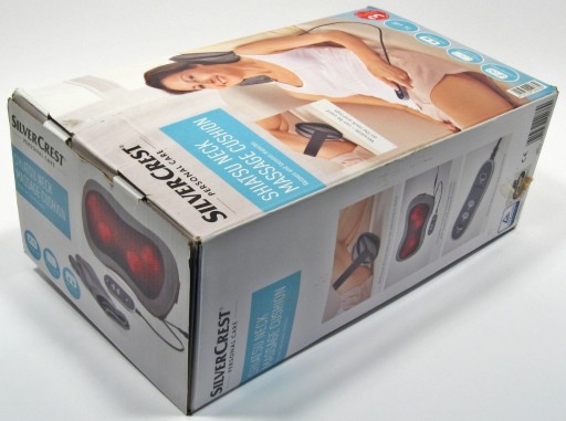 Zdjęcie oferty: MASAŻER Silver Crest PODUSZKA MASUJĄCA NA KARK I PLECY - OKAZJA !