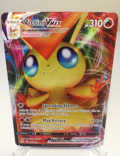 Zdjęcie oferty: Karta Pokemon Victini VMax 022/163 (Battle Styles)