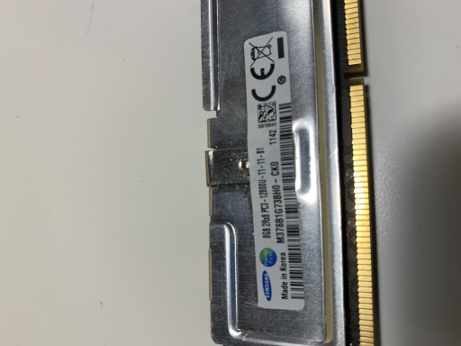 Zdjęcie oferty: Samsung 8gb pc3 12800u pamięć RAM