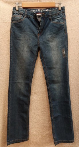 Zdjęcie oferty: Chłopięce jeansy rozmiar 164 cm, 14 lat