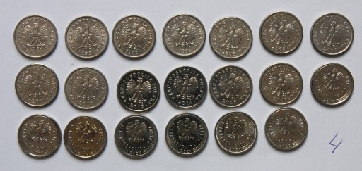Zdjęcie oferty: 50gr groszy 1990-2023 zestaw monet obiegowych(4)