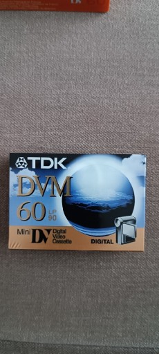 Zdjęcie oferty: Kaseta mini DV TDK DVM-60MEEN do kamer.