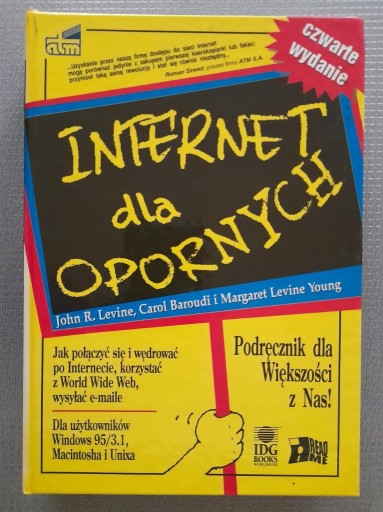 Zdjęcie oferty: Internet dla opornych - podręcznik "vintage" 1997