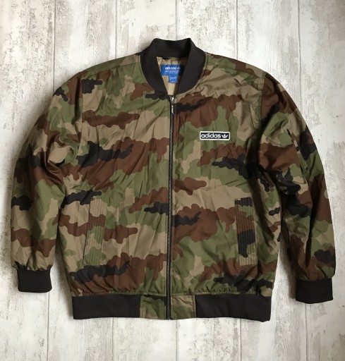 Zdjęcie oferty: Kurtka Męska Adidas Camo Bomber XL Moro Idealna !