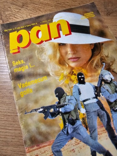 Zdjęcie oferty: Magazyn PAN - 5 (42) maj 1991 - polski PLAYBOY