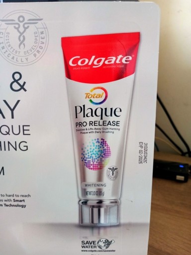 Zdjęcie oferty: Pasta do zębów COLGATE TOTAL PLAQUE 85g w żelu