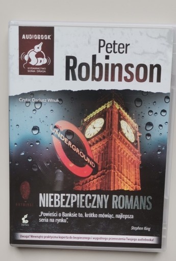 Zdjęcie oferty: Peter Robinson Niebezpieczny romans audiobook