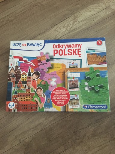 Zdjęcie oferty: Odkrywamy Polskę Clementoni puzzle