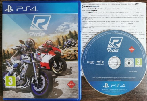Zdjęcie oferty: Ride na PS4.     