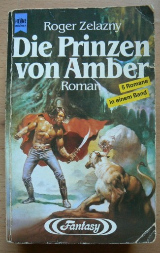 Zdjęcie oferty: Roger Zelazny - Kroniki Amberu 1-5 po niemiecku