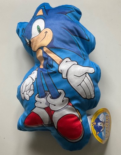 Zdjęcie oferty: Poduszka kształtka Sonic przytulanka nowa