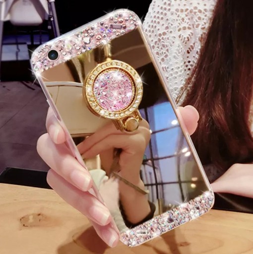Zdjęcie oferty: Apple Iphone X lustro ring złote etui mirror