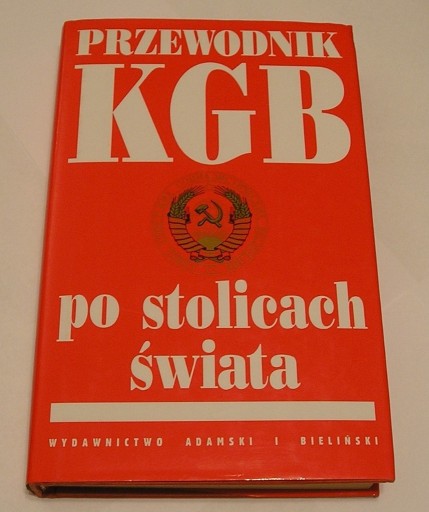 Zdjęcie oferty: PRZEWODNIK KGB - PO STOLICACH ŚWIATA - 1999