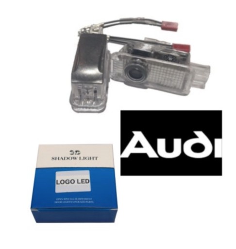 Zdjęcie oferty: AUDI LED PROJEKTOR LOGO DRZWI A3 A4 A5 A6 A7 A8