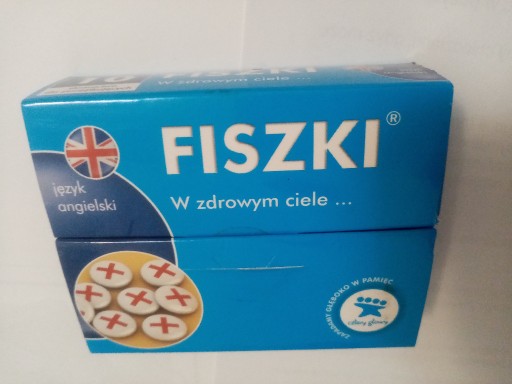 Zdjęcie oferty: Fiszki do nauki angielskiego - w zdrowym ciele...