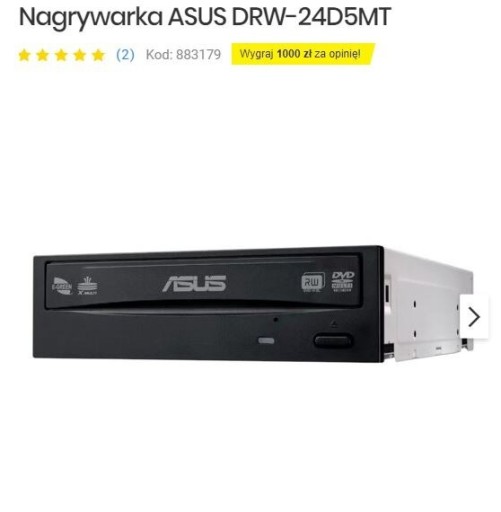 Zdjęcie oferty: Nagrywarka ASUS DRW-24D5MT