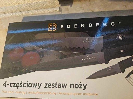 Zdjęcie oferty: Noże zestaw EDENBERG 4 elementy 