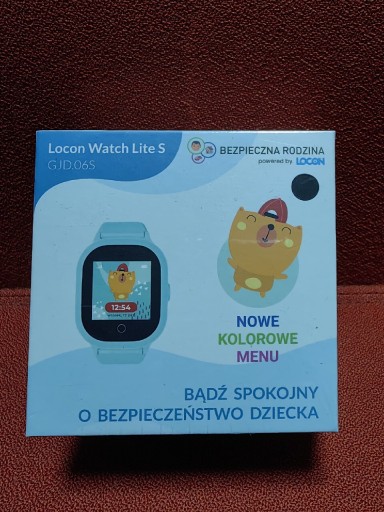 Zdjęcie oferty: Smartwatch dla dzieci Locon Watch Lite S czarny 