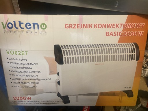 Zdjęcie oferty: Grzejnik konwektorowy VOLTENO V0267 Basic 