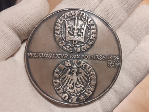 Zdjęcie oferty: Medal PTAiN - Władysław Jagiełło