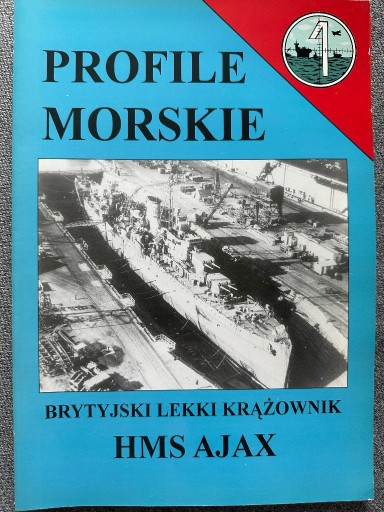 Zdjęcie oferty: HMS AJAX "Profile Morskie" 