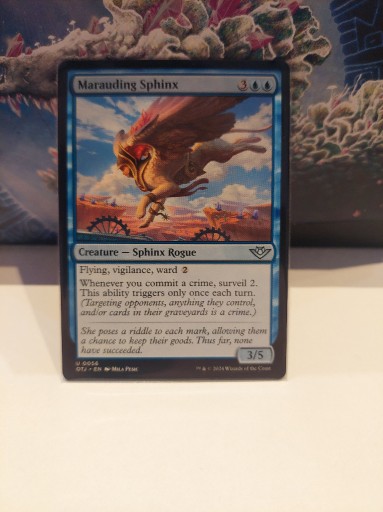 Zdjęcie oferty: MTG: Marauding Sphinx *(0056)