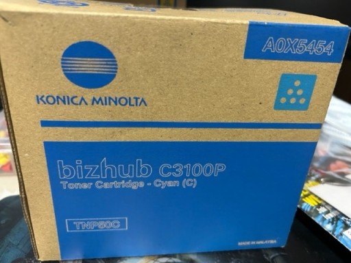 Zdjęcie oferty: Toner Bizhub C3100p CYAN