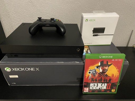 Zdjęcie oferty: Xbox One X 1T + Red Dead Redemption 2 