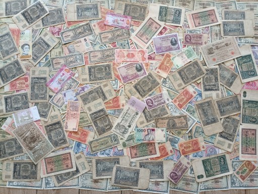 Zdjęcie oferty: Zestaw 320 banknotów,Polska,ZSRR,Jugosławia i inne