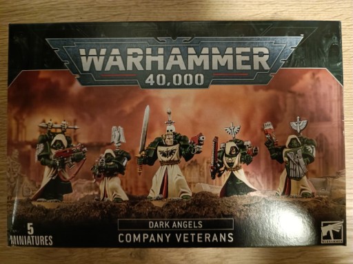 Zdjęcie oferty: Company Veterans Dark Angels Warhammer 40k