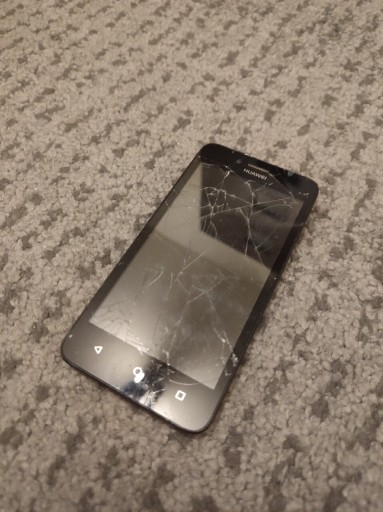 Zdjęcie oferty: Huawei Y3 II czarny uszkodzony 
