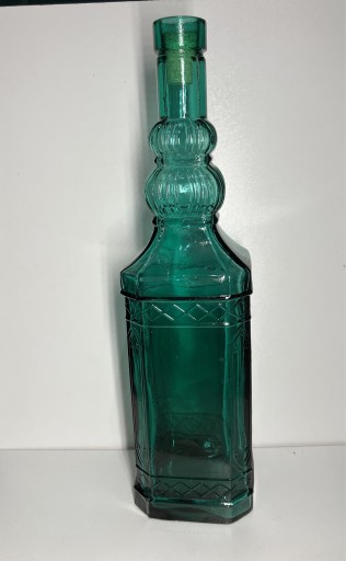 Zdjęcie oferty: butelka wazon szklana zielona umyta do kwiatka 30